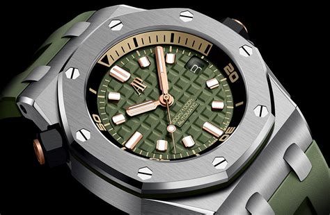 green audemars piguet|royal oak offshore collection 42mm.